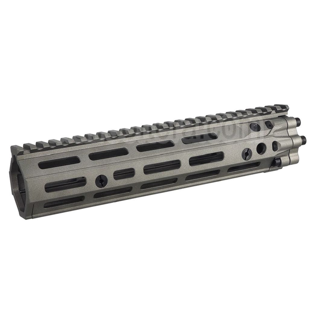 Rail de garde-main flottant M-LOK RIS III CYMA EMG Daniel Defense en aluminium CNC sous licence, 9,5 pouces, compatible avec les répliques d'airsoft M4 et M16 AEG.
