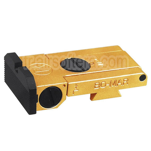 5KU CNC Aluminium Bo-Mar Style Hausse Convient pour WE (WE-TECH) Tokyo Marui Hi-Capa Série GBB Pistolet Airsoft