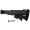 CYMA M733 Style Rétractable Crosse avec 2-Positions Tube Convient pour M4 M16 Série AEG Fusil Airsoft Noir
