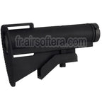 CYMA M733 Style Rétractable Crosse avec 2-Positions Tube Convient pour M4 M16 Série AEG Fusil Airsoft Noir