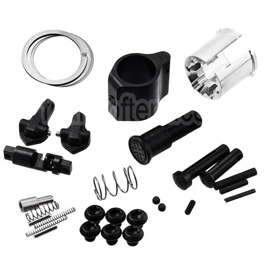 Dytac EMG Noveske CHAINSAW SBR Boîtier et M-LOK Garde-Main Conversion Kit Convient pour Tokyo Marui AR M4 Série MWS GBB Fusil Airsoft Noir