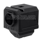 RWA Agency Arms 417 Single Port Compensateur -14mm CCW sens antihoraire Convient pour Elite Force UMAREX VFC WE (WE-Tech) G-Série GBB Pistolet Airsoft