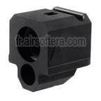 RWA Agency Arms 417 Single Port Compensateur -14mm CCW sens antihoraire Convient pour Elite Force UMAREX VFC WE (WE-Tech) G-Série GBB Pistolet Airsoft