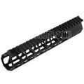 BAD Workhorse CNC Aluminium 9.5 Pouces Free Float M-LOK Rail de Garde-Main Convient pour VFC AR M4 Série GBB Fusil Airsoft Noir