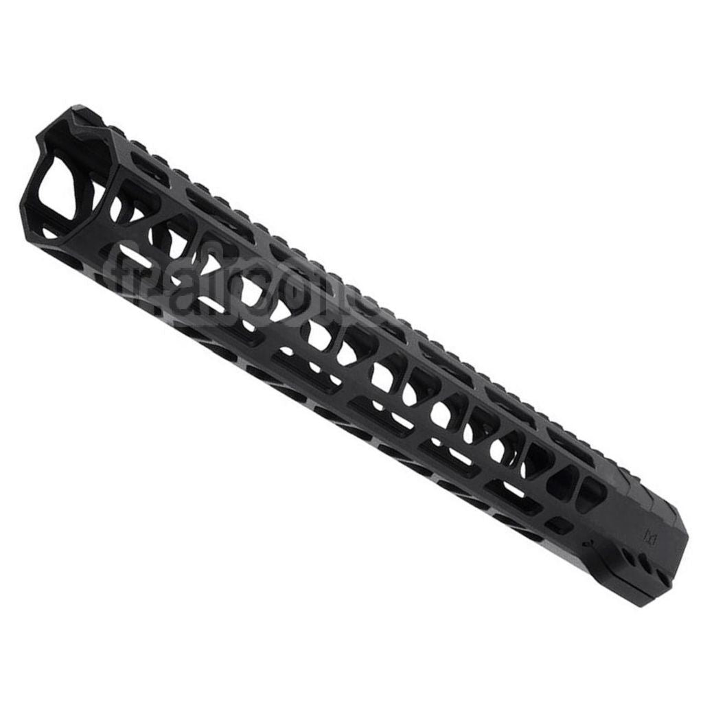 BAD Workhorse CNC Aluminium 13.5 Pouces Free Float M-LOK Rail de Garde-Main Convient pour VFC AR M4 Série GBB Fusil Airsoft Noir