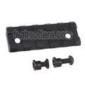 Section de Rail en aluminium à 5 fentes 5KU, adapté pour AK Vezhlivyy Strelok VS Style Keymod Garde-Main System Noir