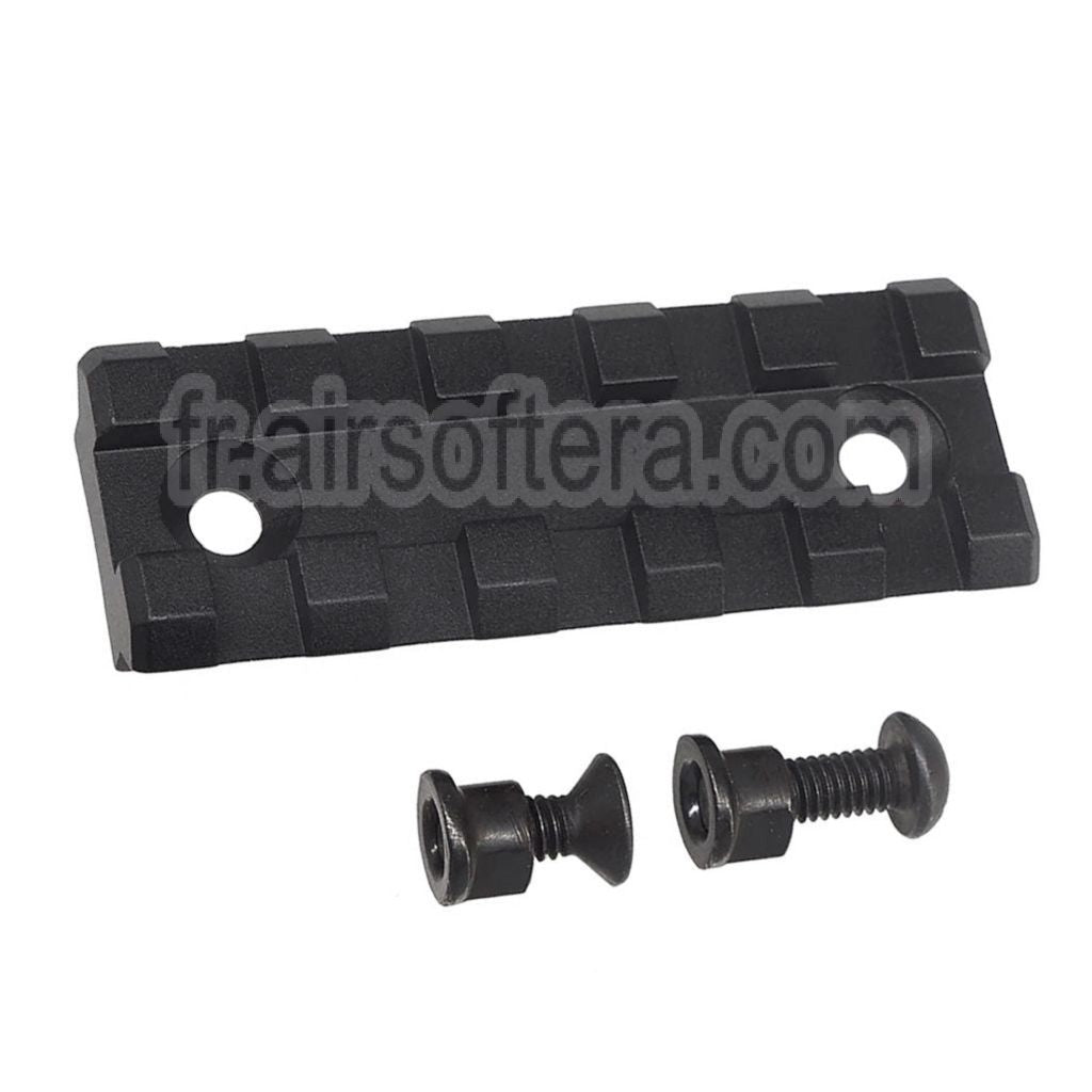 Section de Rail en aluminium à 5 fentes 5KU, adapté pour AK Vezhlivyy Strelok VS Style Keymod Garde-Main System Noir