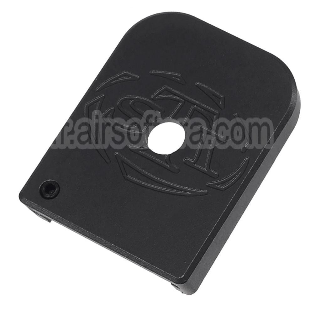 5KU Aluminium STI Style Skinny Chargeur Base Plaque Convient pour WE (WE-TECH) Tokyo Marui Hi-Capa Série GBB Pistolet Chargeur