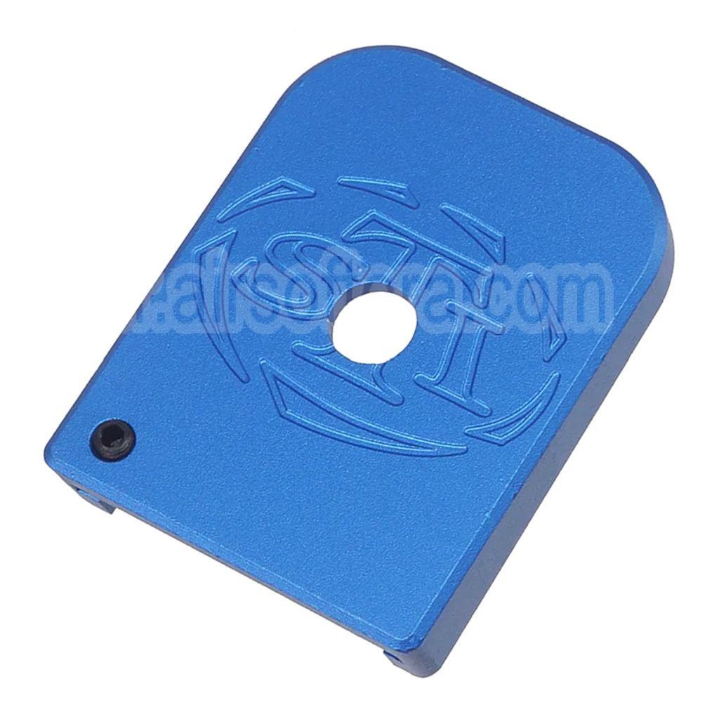5KU Aluminium STI Style Skinny Chargeur Base Plaque Convient pour WE (WE-TECH) Tokyo Marui Hi-Capa Série GBB Pistolet Chargeur