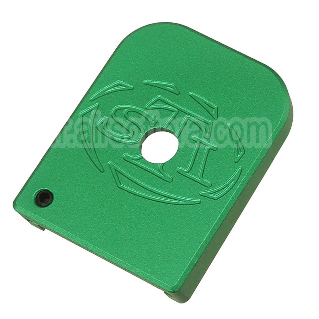 5KU Aluminium STI Style Skinny Chargeur Base Plaque Convient pour WE (WE-TECH) Tokyo Marui Hi-Capa Série GBB Pistolet Chargeur