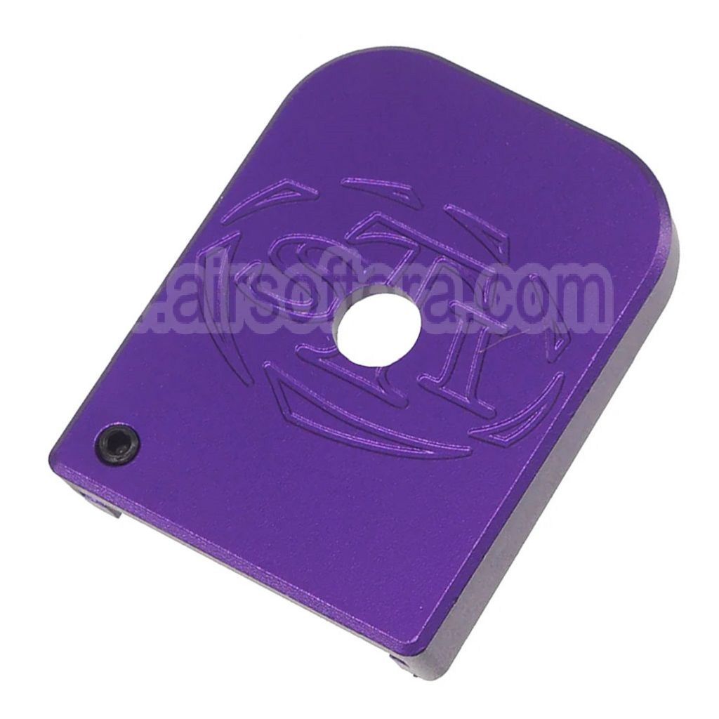 5KU Aluminium STI Style Skinny Chargeur Base Plaque Convient pour WE (WE-TECH) Tokyo Marui Hi-Capa Série GBB Pistolet Chargeur