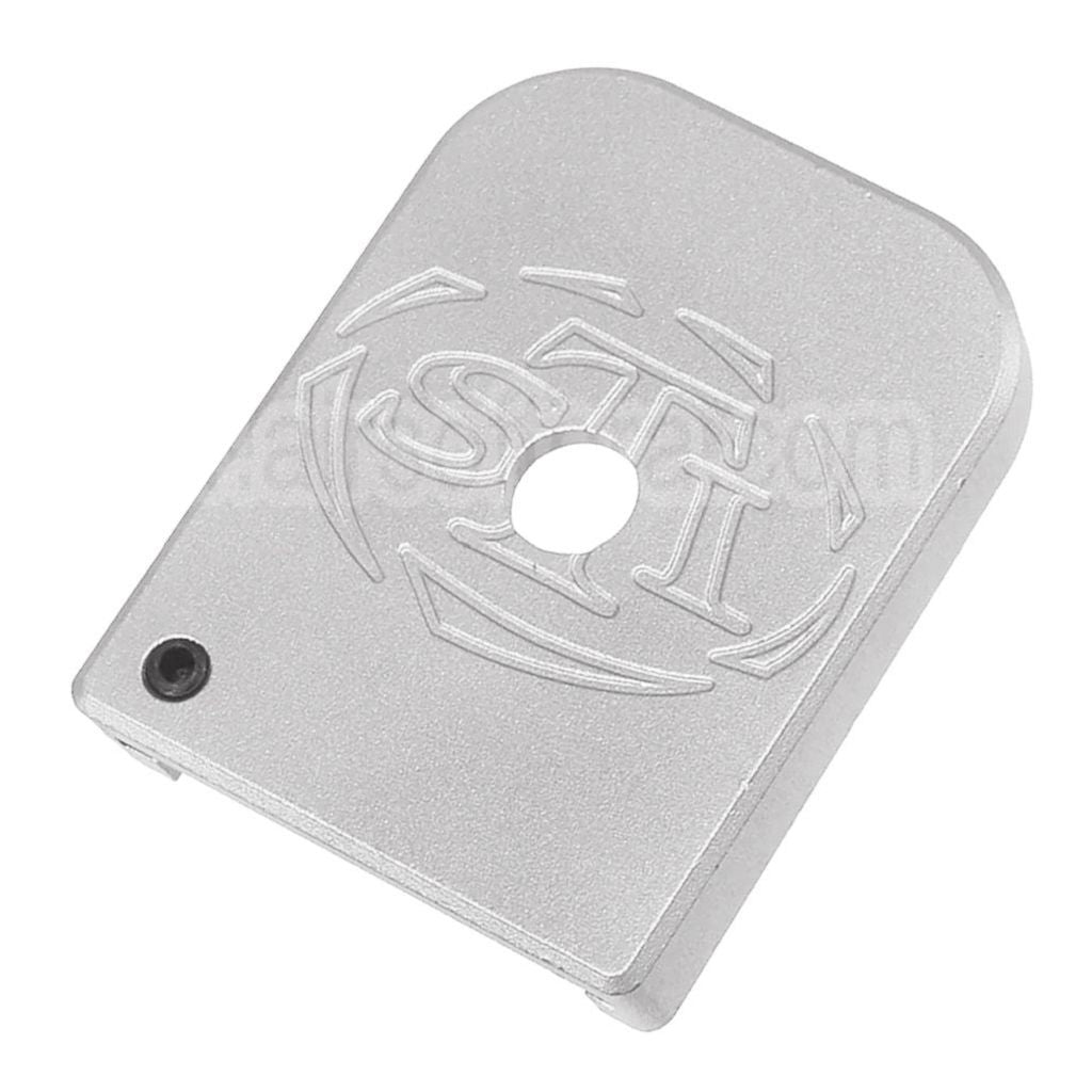 5KU Aluminium STI Style Skinny Chargeur Base Plaque Convient pour WE (WE-TECH) Tokyo Marui Hi-Capa Série GBB Pistolet Chargeur