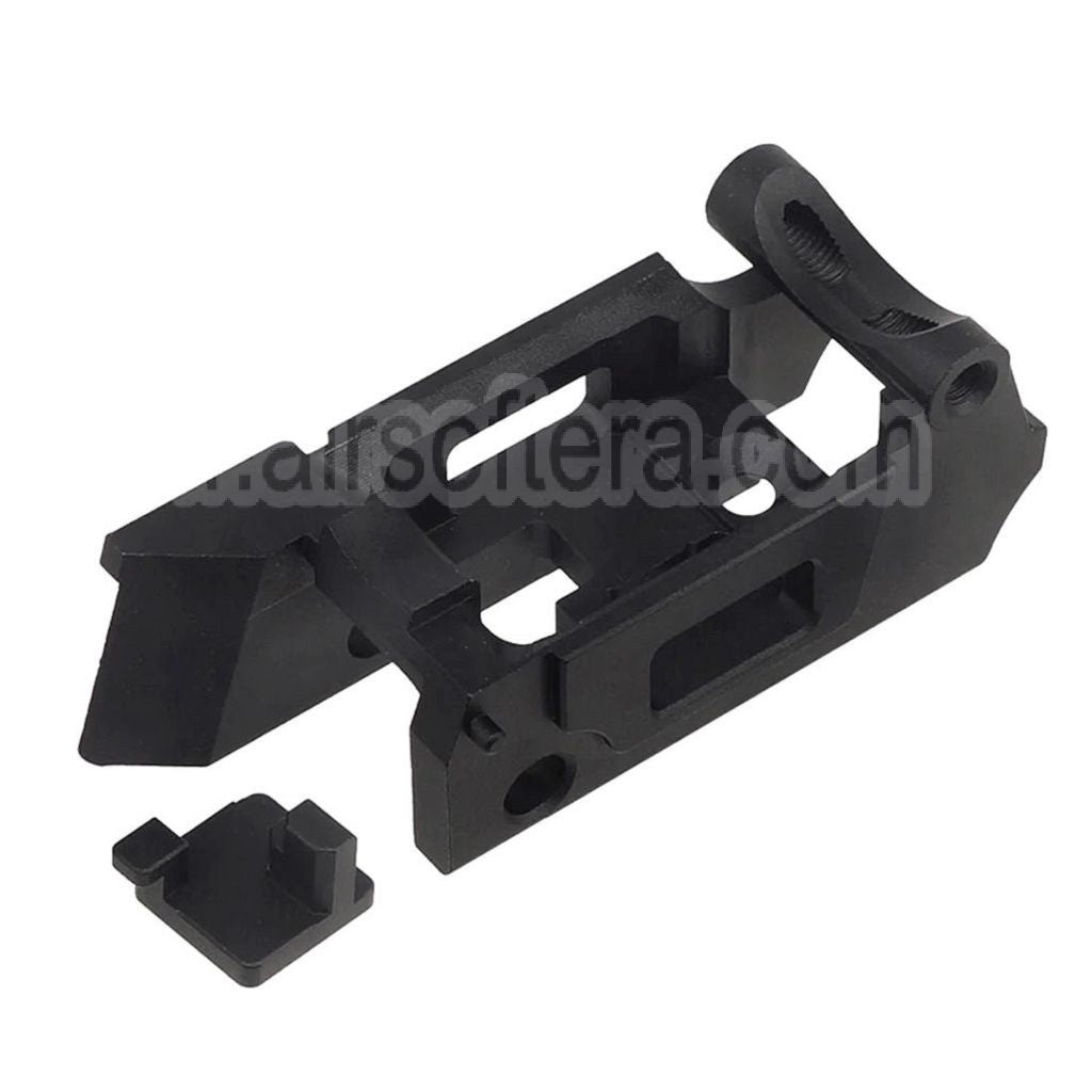 5KU CNC Aluminium Amélioré Gâchette Boîtier Convient pour Action Army AAP01 Série GBB Pistolet Airsoft Noir