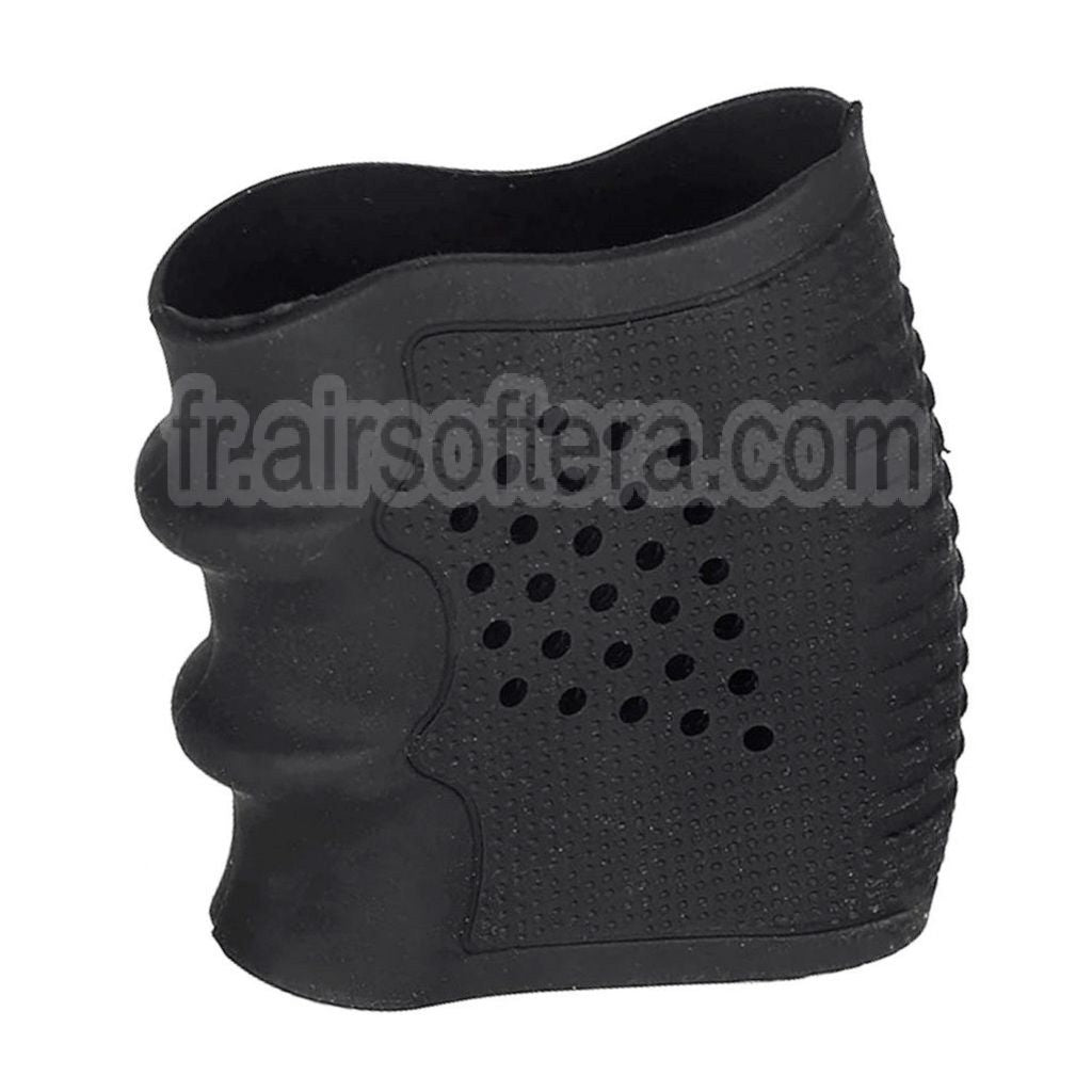 AirsoftEra Caoutchouc Antiskid Convient pour Revolver Pistolet Noir