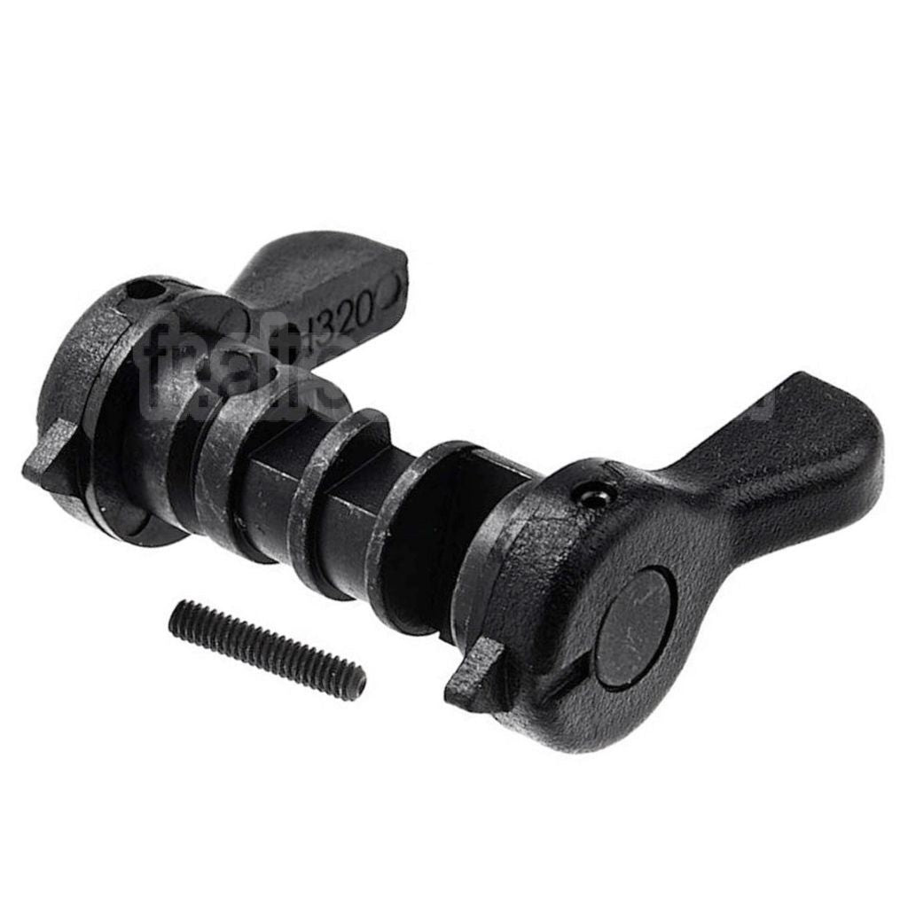 VFC Ambidextrous Sélecteur Set Convient pour VFC Umarex (Elite Force) HK416A5 Série GBB Fusil Airsoft Noir