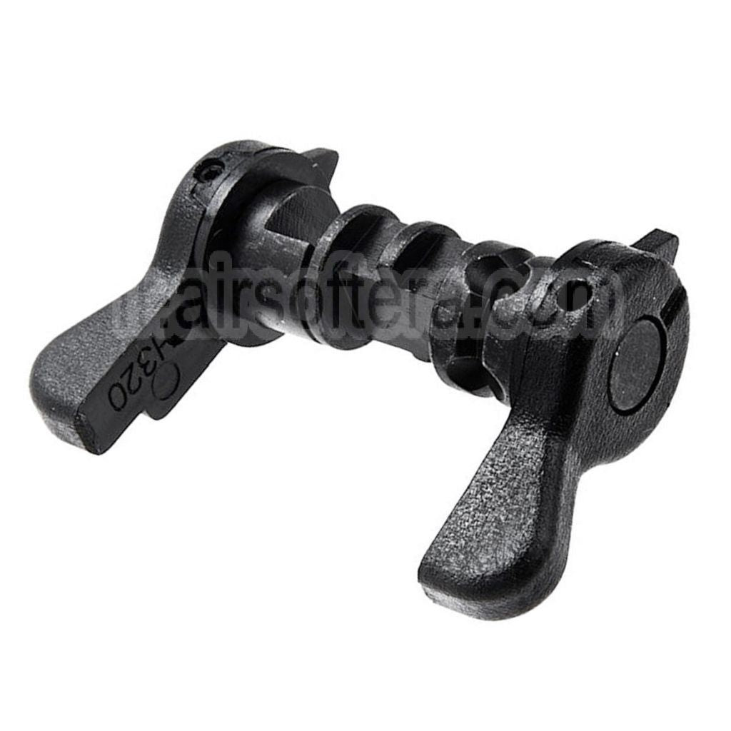 VFC Ambidextrous Sélecteur Set Convient pour VFC Umarex (Elite Force) HK416A5 Série GBB Fusil Airsoft Noir