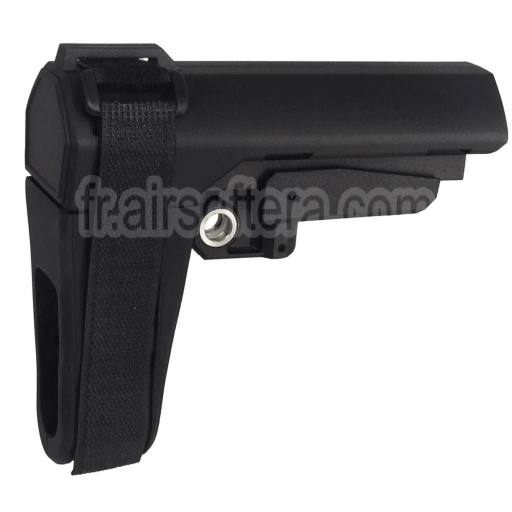 CYMA SB Stabilizing Brace Crosse Convient pour M4 M16 Série AEG Fusils Airsoft Noir