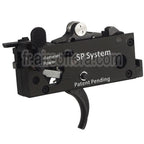 CYMA CGS Déclencheur léger amélioré et réglable Complète Gâchette Boîte Convient pour CYMA CGS M4 Série GBB Fusils Airsoft Noir