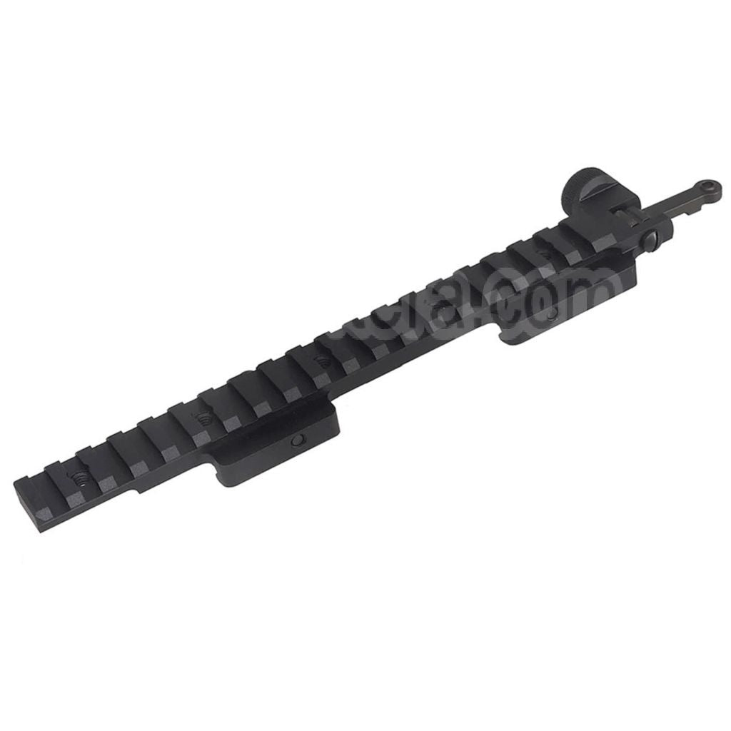 CYMA CGS KAC Style 762 viseur rabattable Étendu Haut Rail Scope montagne Set Convient pour 20mm picatinny Rail
