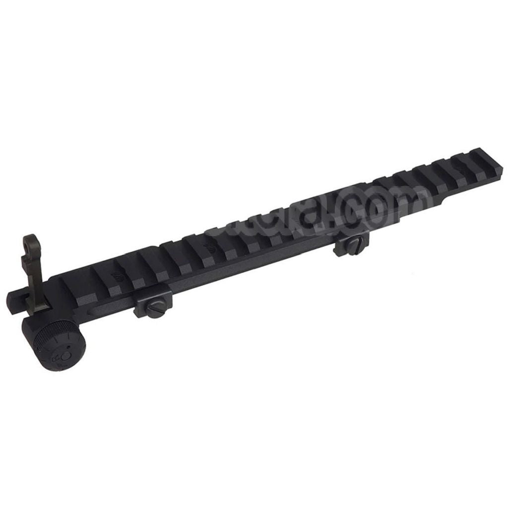 CYMA CGS KAC Style 762 viseur rabattable Étendu Haut Rail Scope montagne Set Convient pour 20mm picatinny Rail