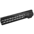 CYMA 10 Pouces KeyMod RAS Rail de garde-main Convient pour CYMA VFC GHK Tokyo Marui M4 M16 Série AEG Fusils Airsoft Noir