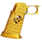 Poignée en aluminium CNC 5KU Type-6, adaptée pour Tokyo Marui Hi-Capa 5.1 4.3 série GBB Pistolets Airsoft