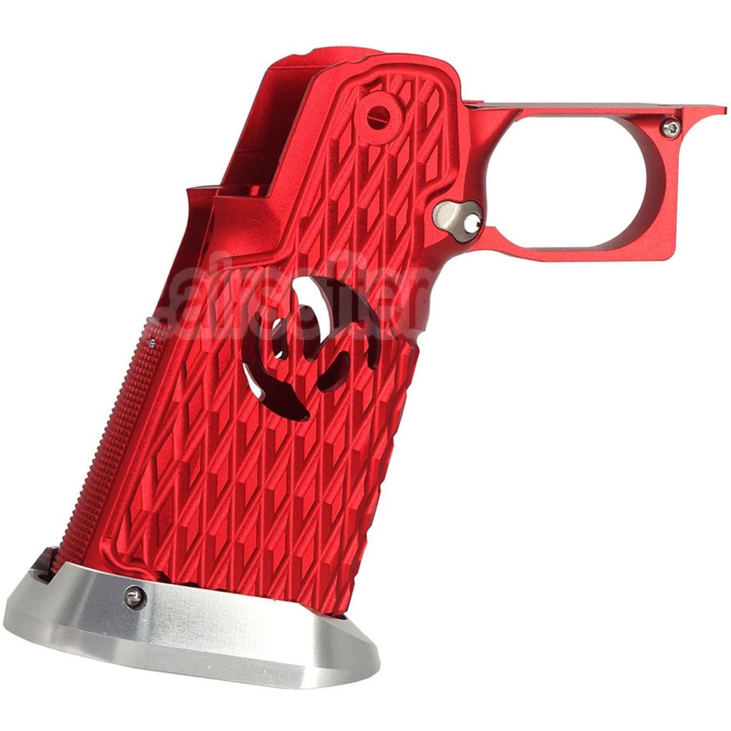 Poignée en aluminium CNC 5KU Type-6, adaptée pour Tokyo Marui Hi-Capa 5.1 4.3 série GBB Pistolets Airsoft