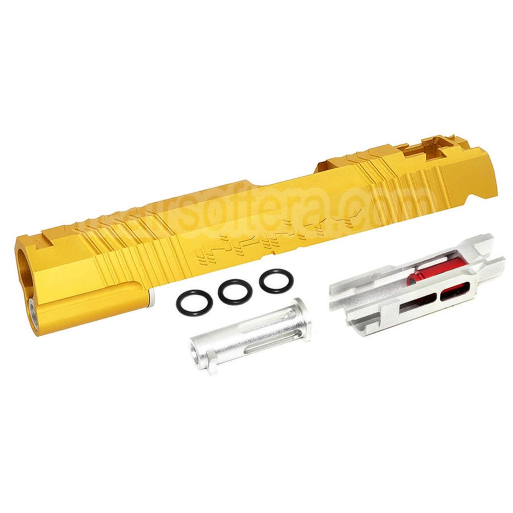 5KU CNC Aluminium Infinity Glissière Set Convient pour Tokyo Marui Hi-Capa 5.1 1911 Série GBB Pistolet Airsoft