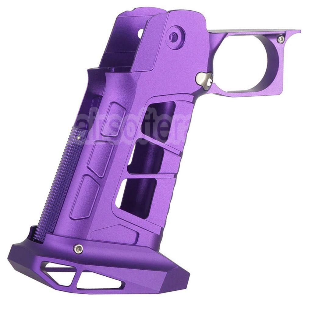Poignée en aluminium CNC 5KU Type-7, adaptée pour Tokyo Marui Hi-Capa 5.1 4.3 série GBB Pistolets Airsoft