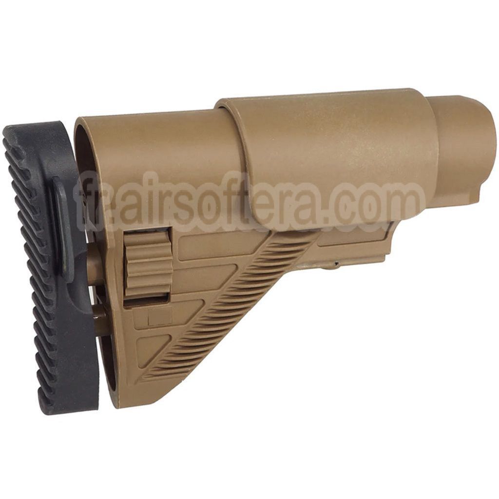E&amp;C G28 DMR Style Rétractable Crosse Convient pour E&amp;C G28 Série AEG Fusils Airsoft