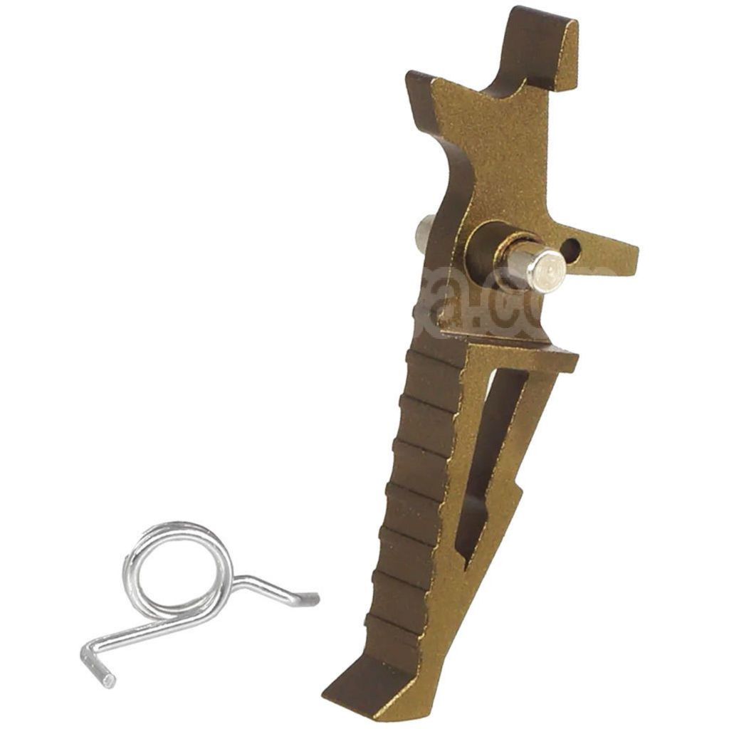 E&amp;C Aluminium SI Style vitesse Gâchette Convient pour M4 M16 Série AEG Fusils Airsoft