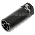 E&amp;C 94mm Warden QD Détachement rapide Silencieux avec Filetage -14mm CCW sens antihoraire Cache-Flamme