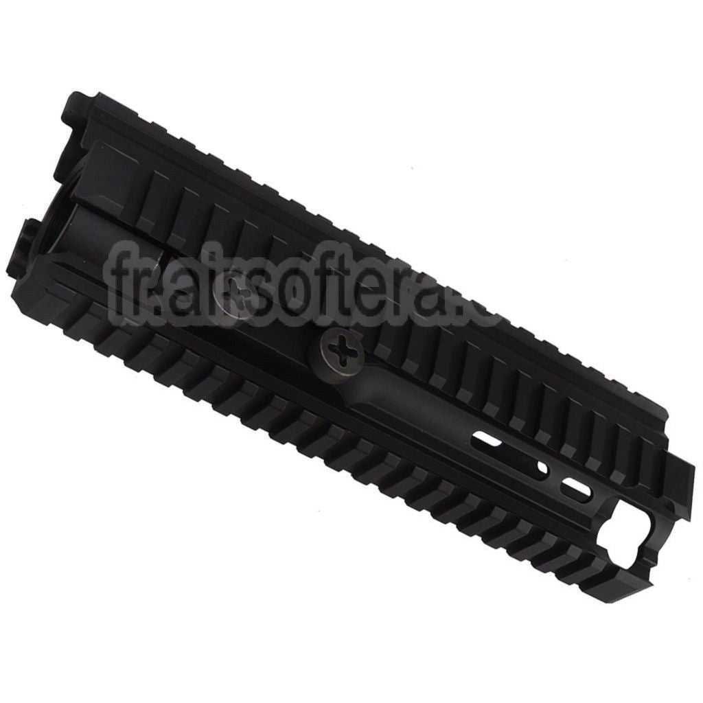 E&amp;C 9 Pouces HK417 DMR Style Rail de garde-main Convient pour E&amp;C VFC 417 DMR Série AEG Fusils Airsoft Noir