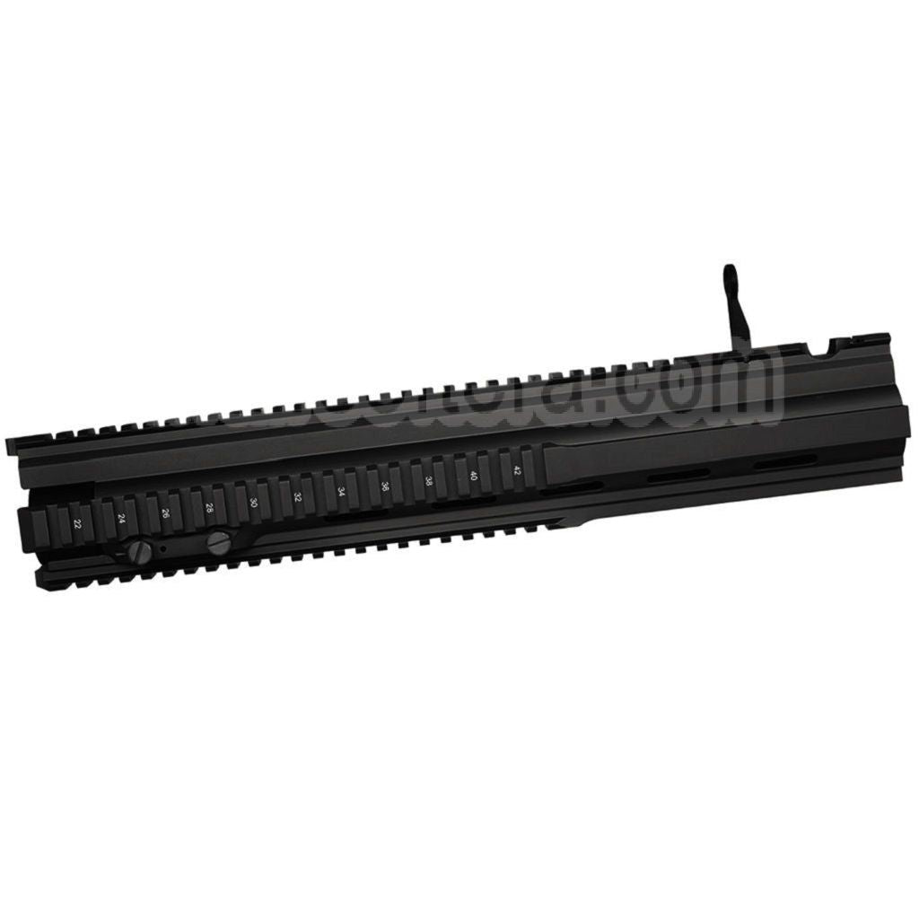 E&amp;C 16 Pouces G28 Style Rail de garde-main Convient pour E&amp;C VFC G28 HK417 Série AEG Fusils Airsoft