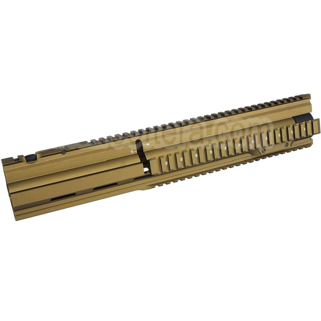 E&amp;C 16 Pouces G28 Style Rail de garde-main Convient pour E&amp;C VFC G28 HK417 Série AEG Fusils Airsoft
