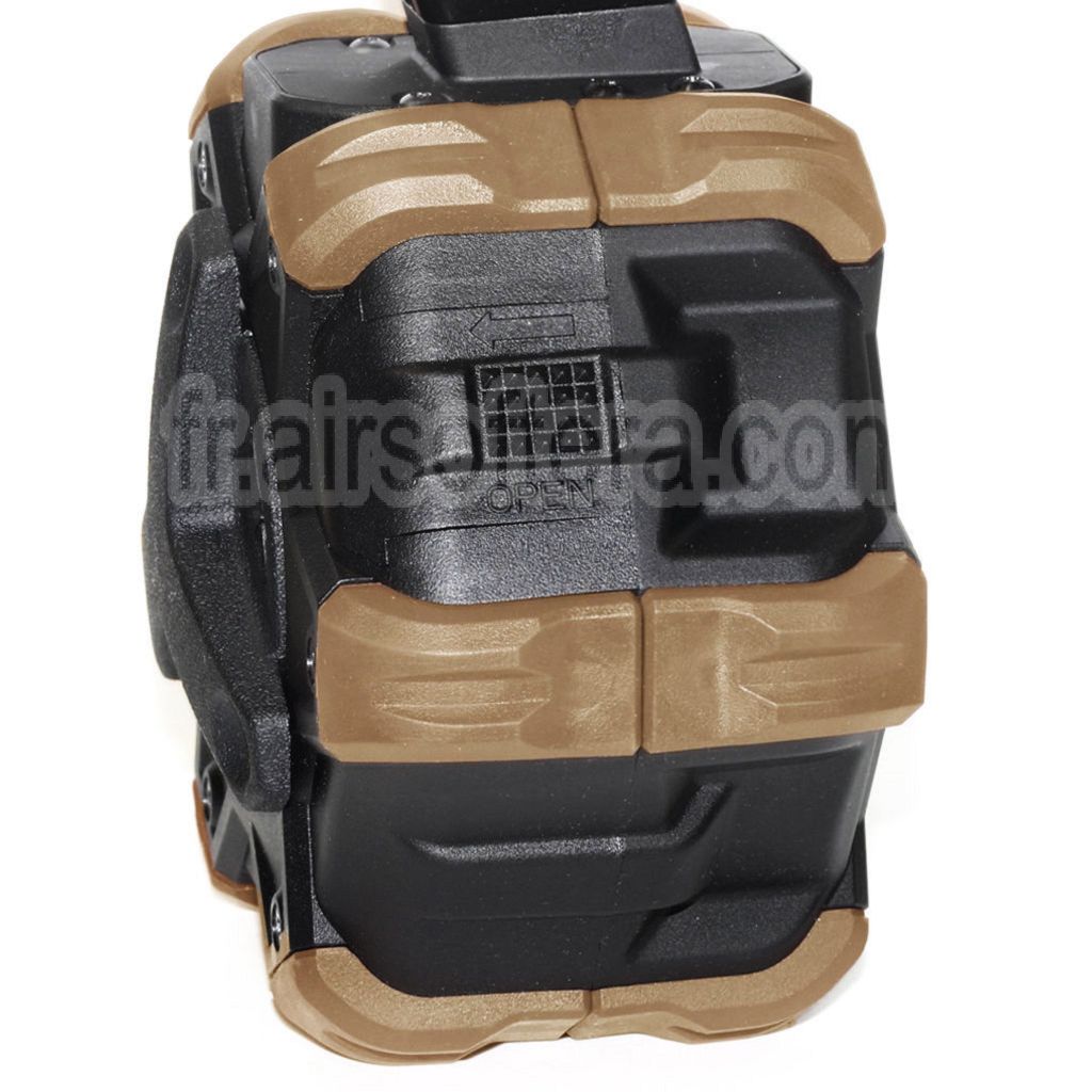 Chargeur de gaz adaptatif Armorer Works AW Custom 350 billes compatible avec le pistolet airsoft Armorer Works AW / WE (WE-TECH) Desert Eagle GBB.