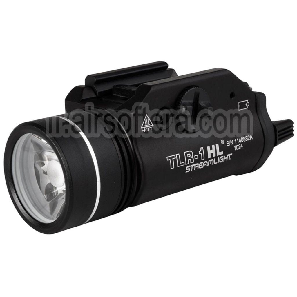 Lampe d'arme Streamlight TLR-1 1000 lumens HL compatible avec rails Picatinny (MIL-STD 1913), Beretta 90Two, S&amp;W SW99 et TSW