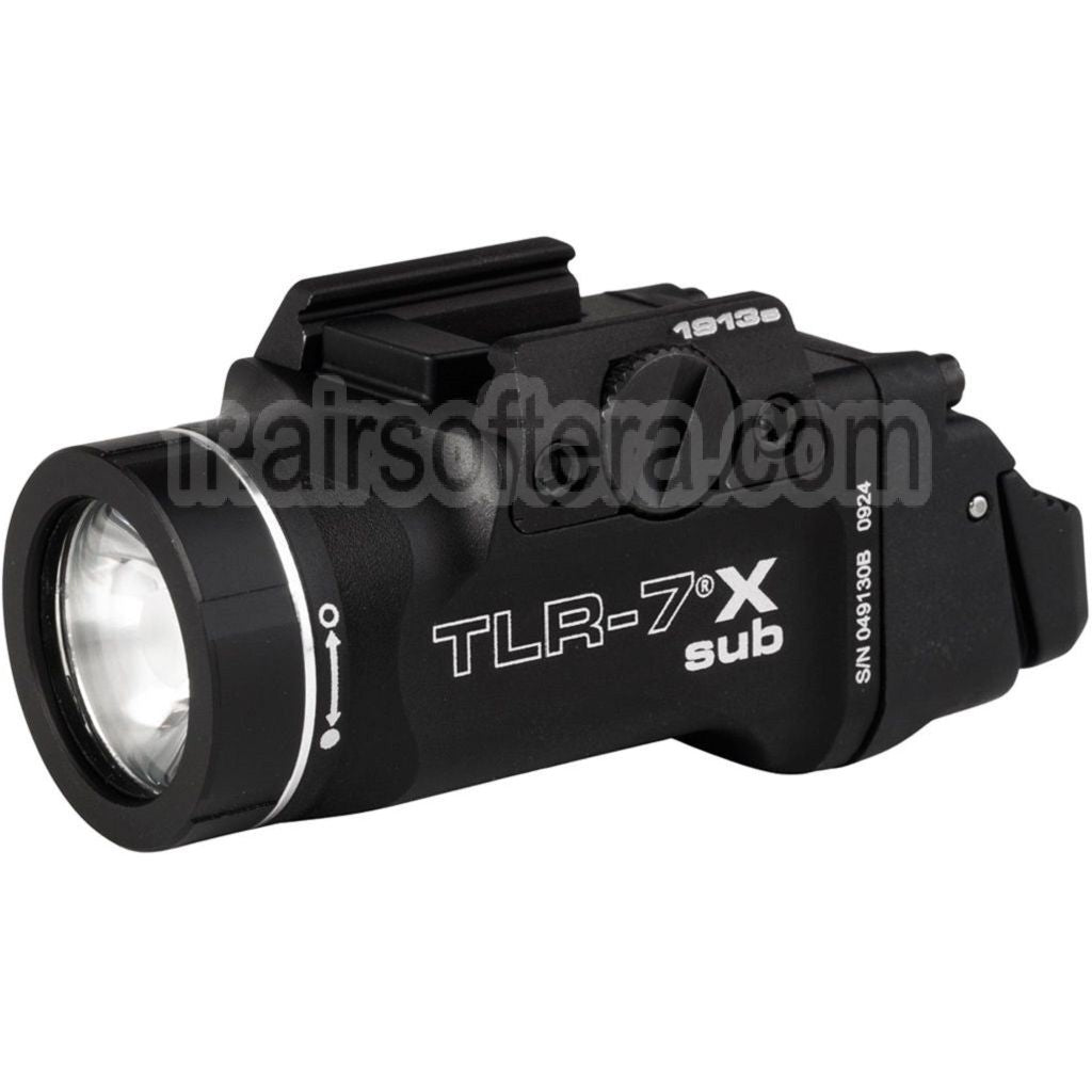 Lampe d'arme Streamlight TLR-7X 500 lumens pour SUB 1913S, rail Picatinny 20 mm.