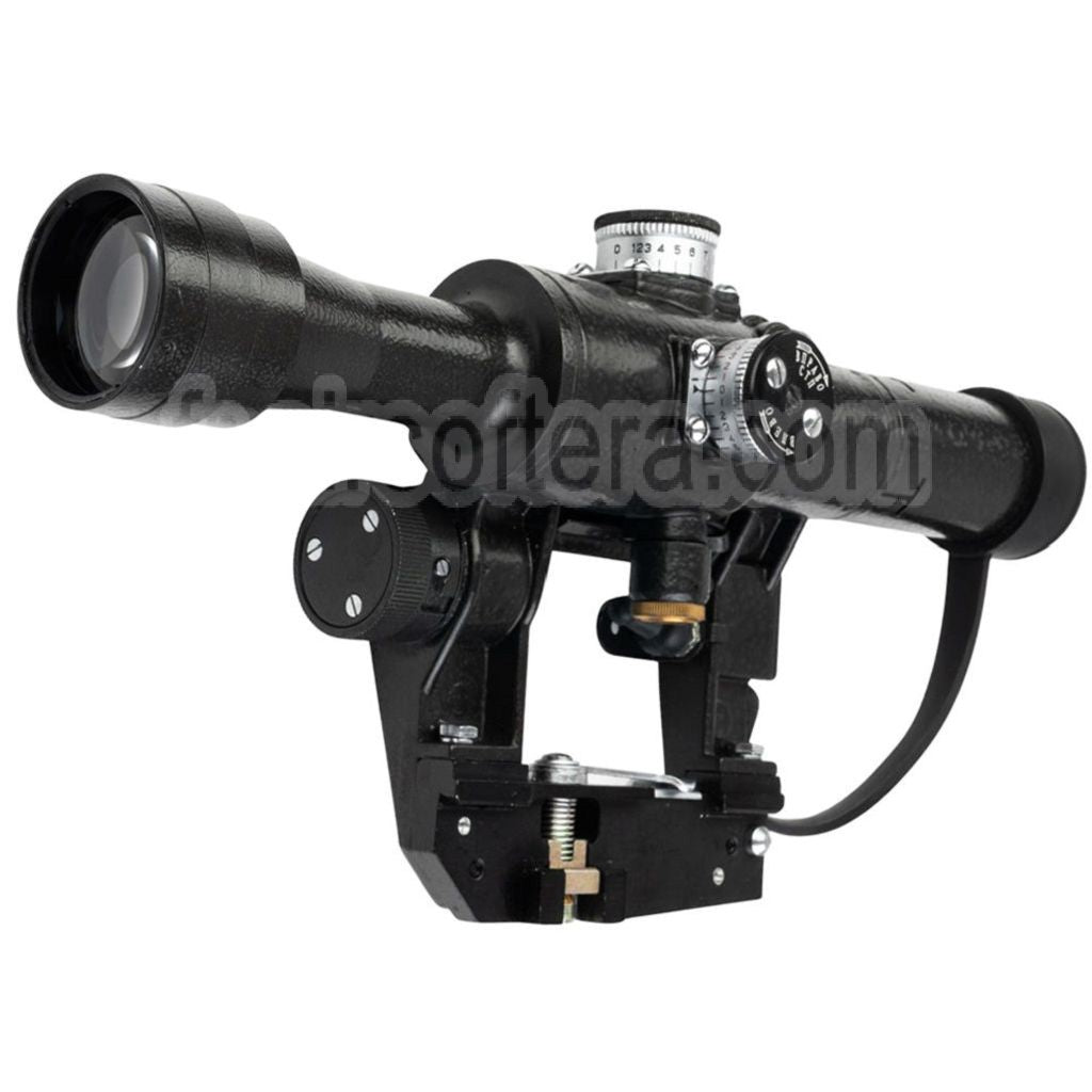 Real Sword RSPSO-1 M2 Scope Convient pour SVD AK AEG GBB Série Montage Latéral