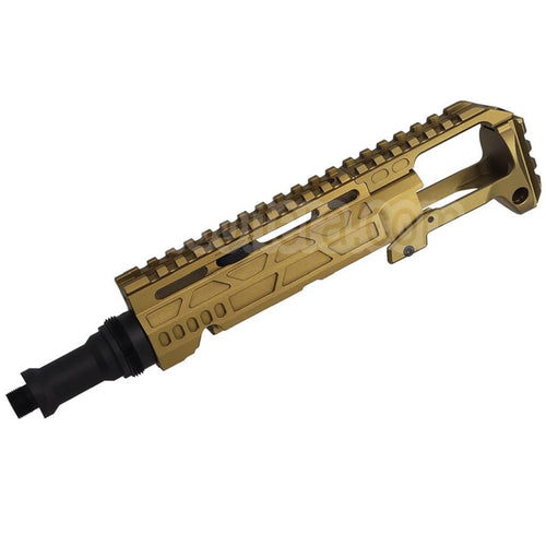 Kit de conversion de carabine 5KU Type-C avec M1913 Rail Crosse Adaptateur Convient pour Action Army AAP-01 Série GBB Pistolet Airsoft
